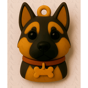 Llavero Mascota - Pastor Alemán