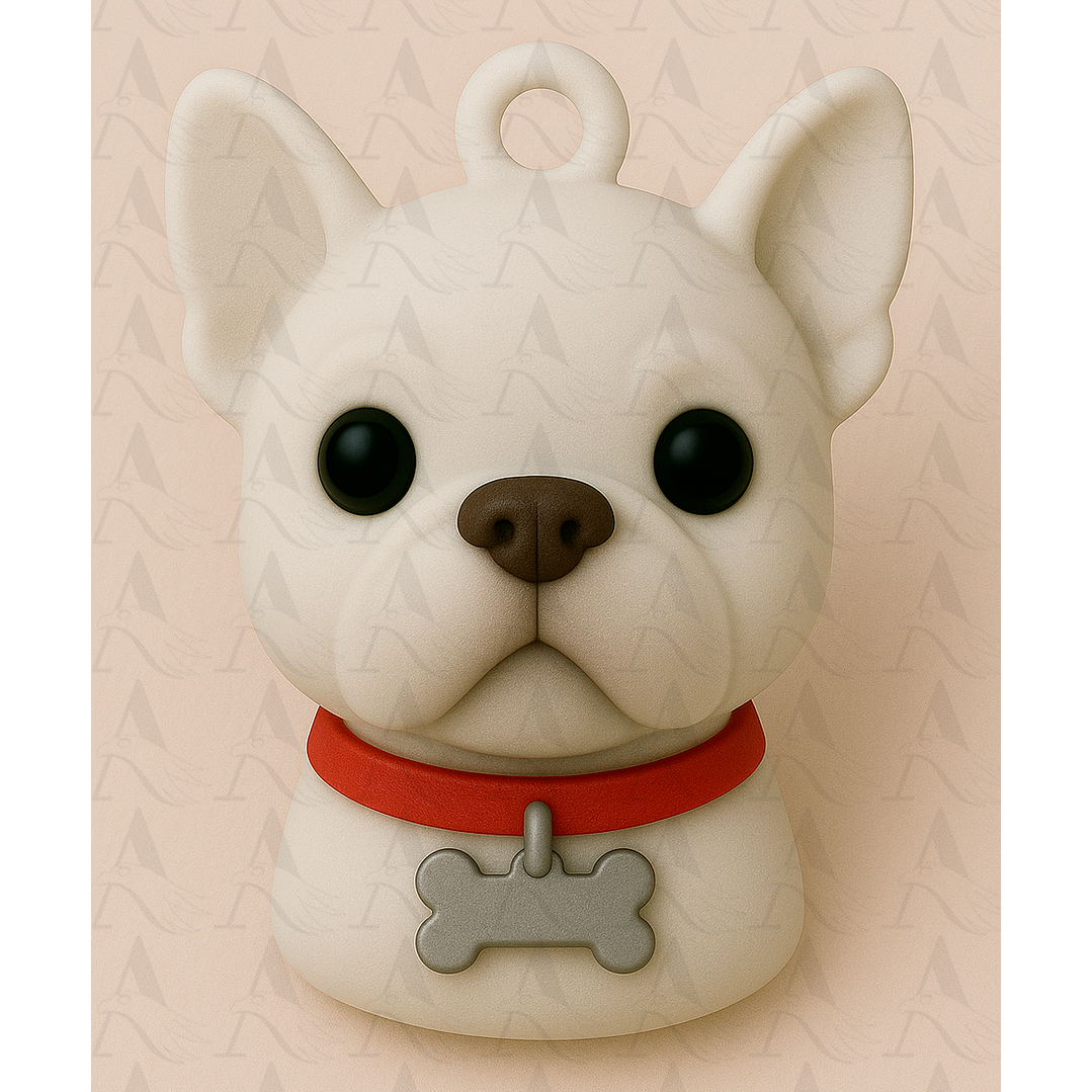 Llavero Mascota - Bulldog Francés 3