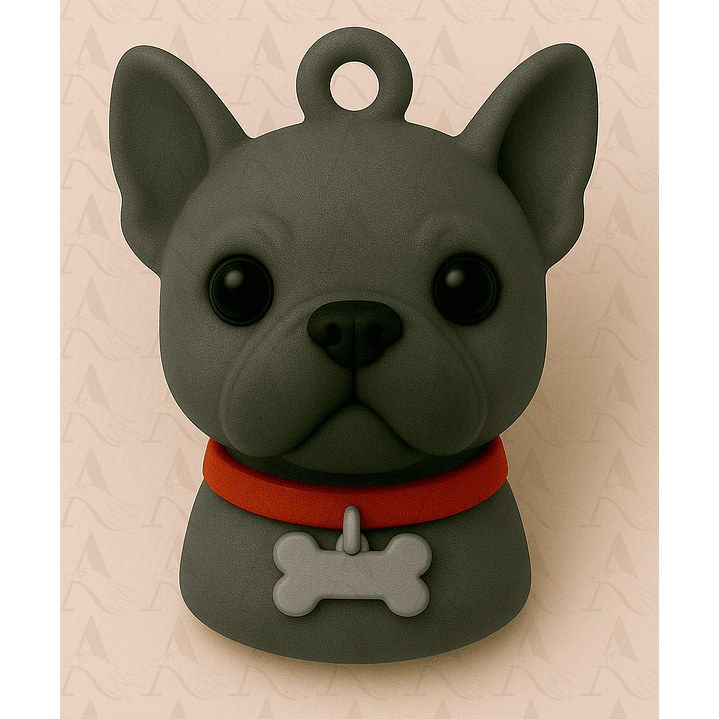 Llavero Mascota - Bulldog Francés 1