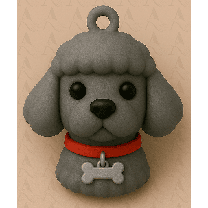 Llavero Mascota - Poodle 4