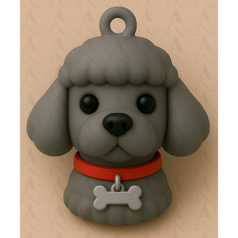 Llavero Mascota - Poodle 4