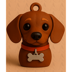 Llavero Mascota - Salchicha