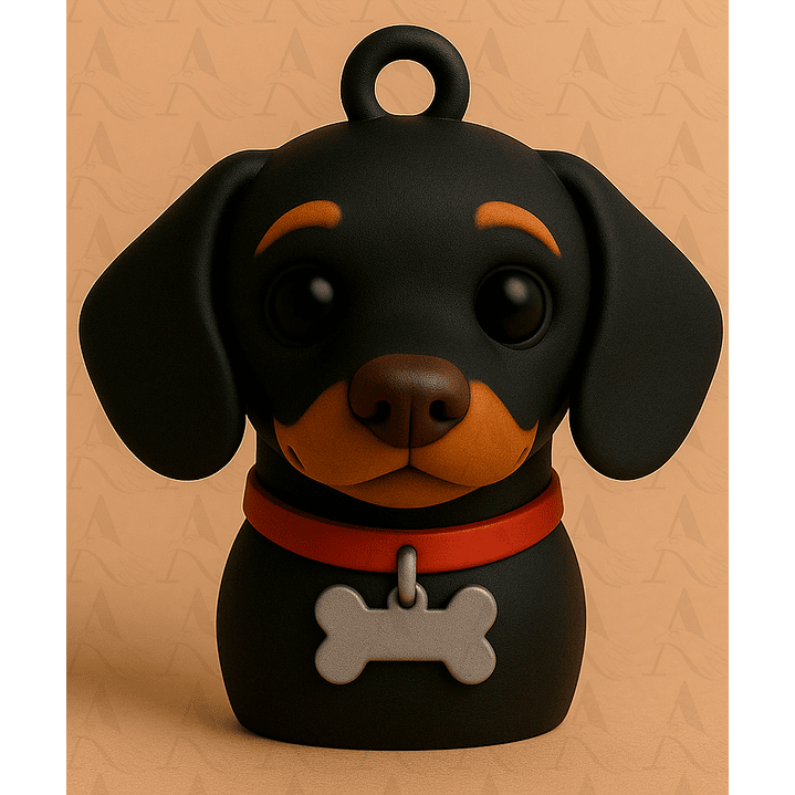 Llavero Mascota - Salchicha 2