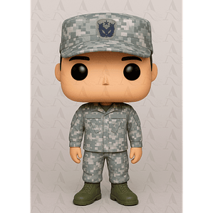 Funko Oficial Fuerza Aérea - Gris Pixelado