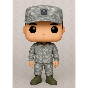 Funko Oficial Fuerza Aérea - Gris Pixelado