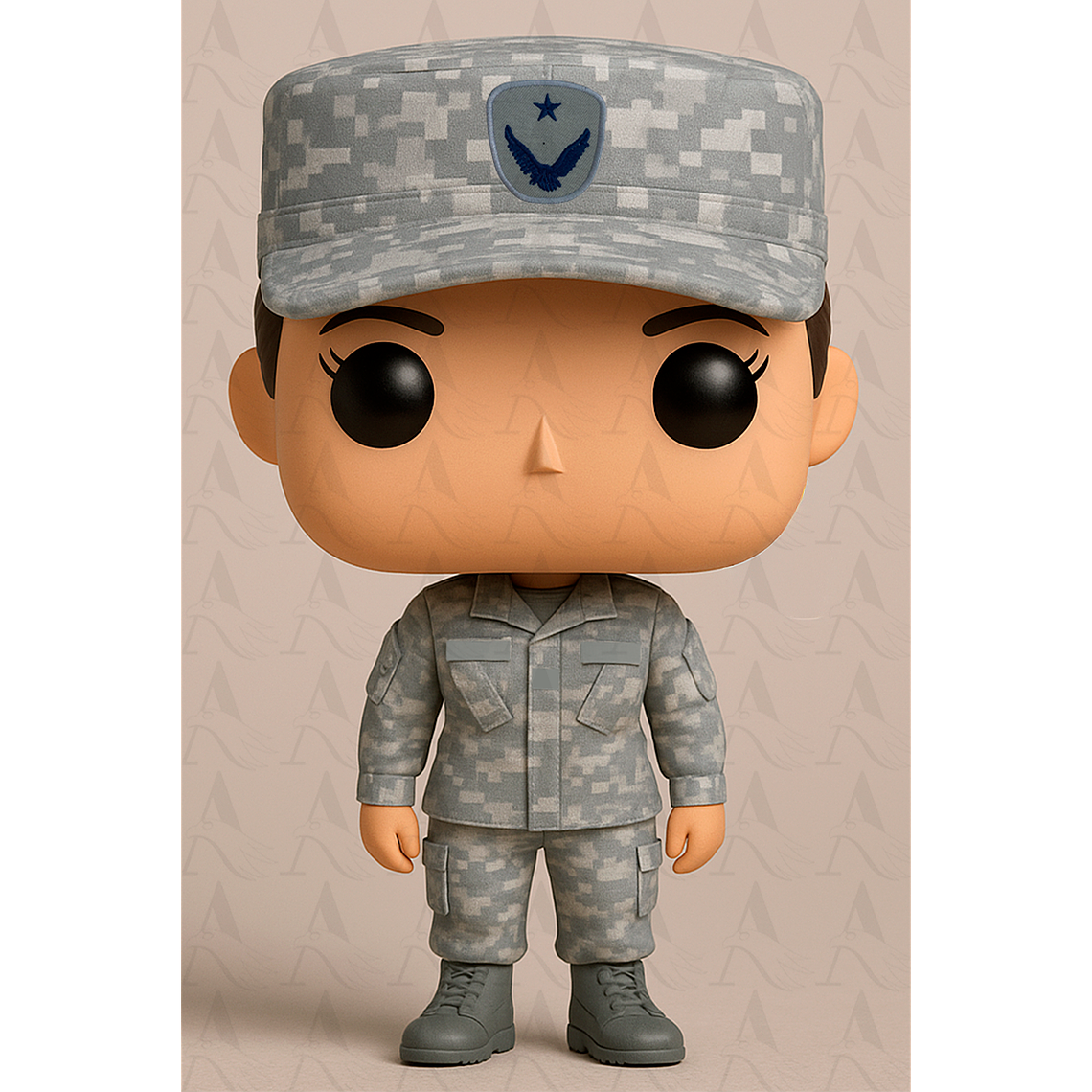 Funko Suboficial Fuerza Aérea - Gris Pixelado 2