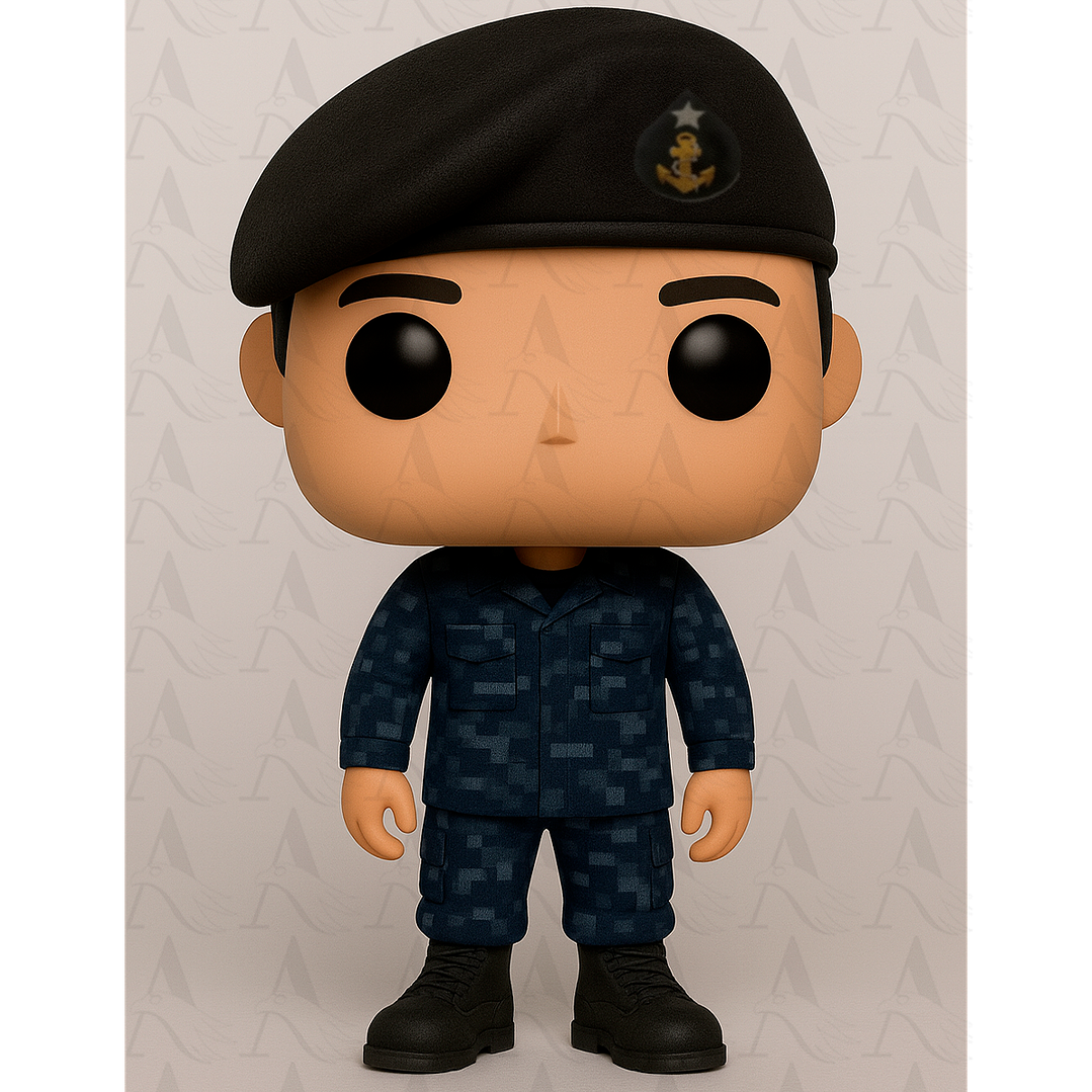 Funko Suboficial Armada - Azul Pixelado 1