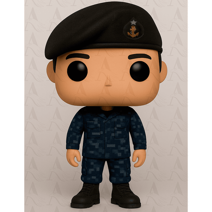 Funko Suboficial Armada - Azul Pixelado 1