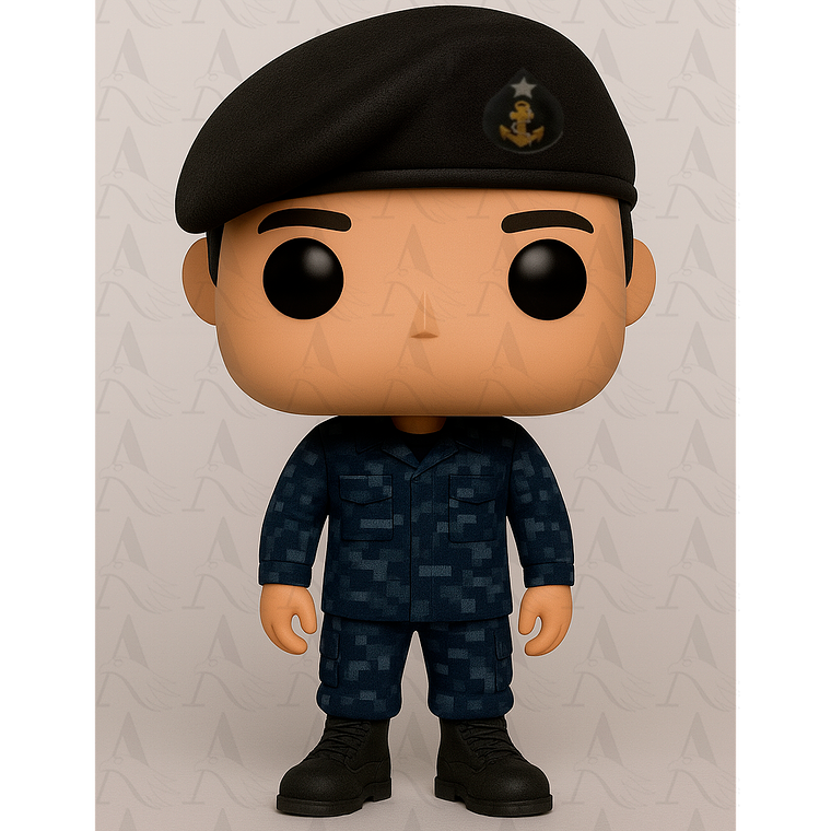 Funko Suboficial Armada - Azul Pixelado 1