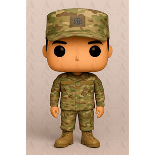 Funko Ejército - Verde Pixelado