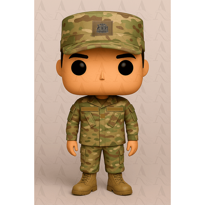 Funko Ejército - Verde Pixelado 1