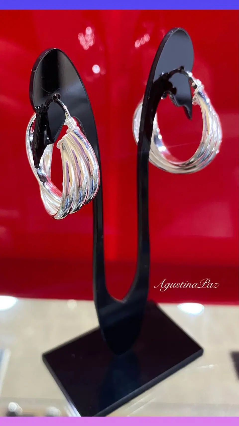 Aros Argolla Plata 925 1