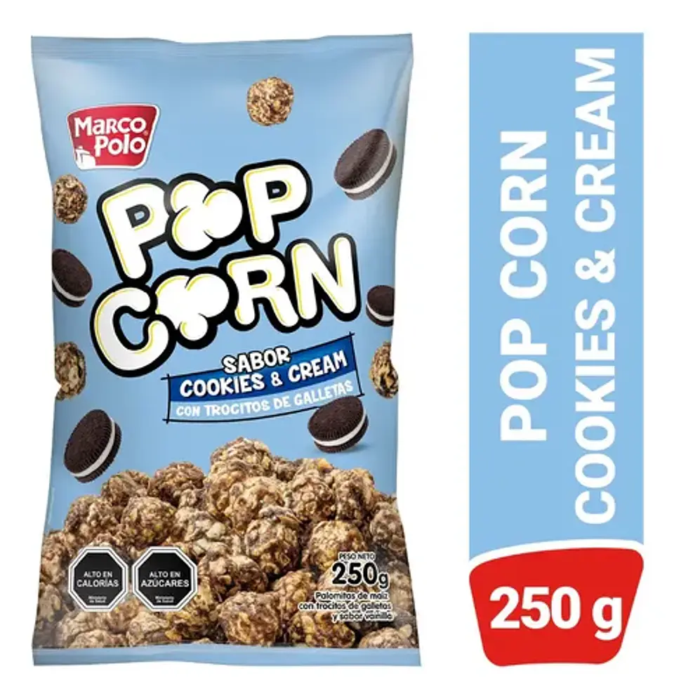 Pop Corn Cookies Cream 250g MP 1
