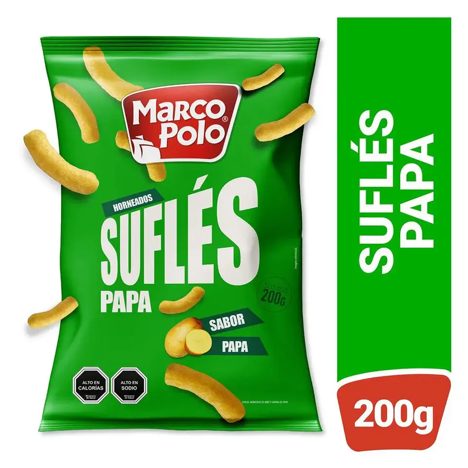 Crunchis Suflés Papa 200g 1