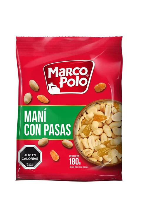 Mani con Pasas 180g MP