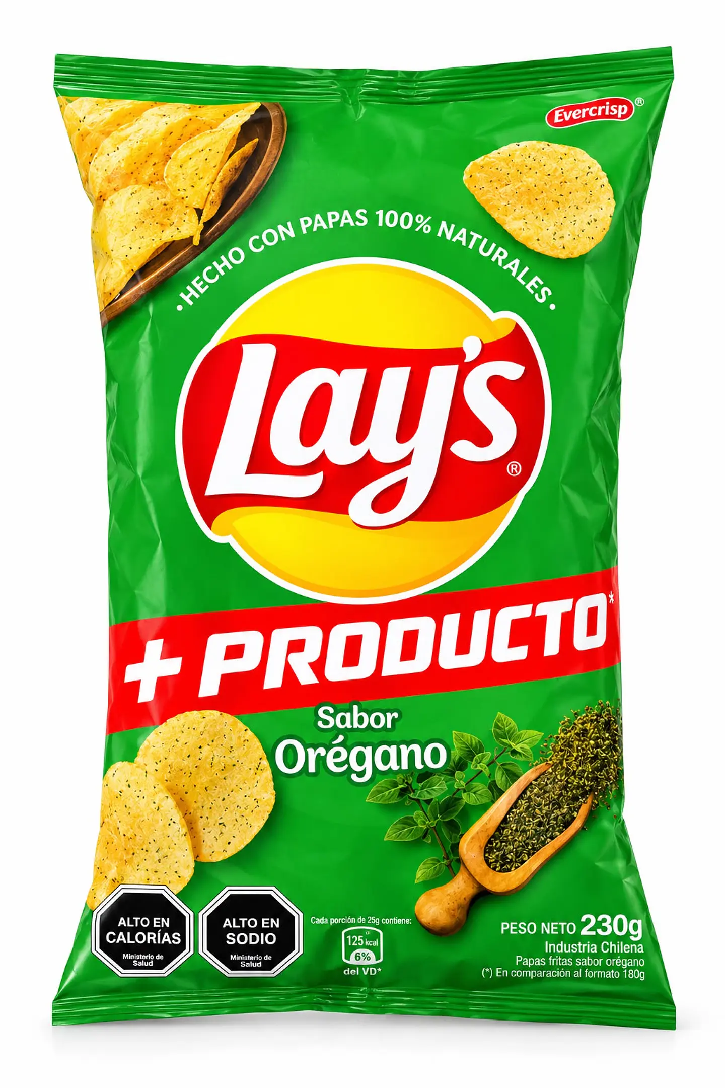 Lays Mediterránea Orégano 230g 1
