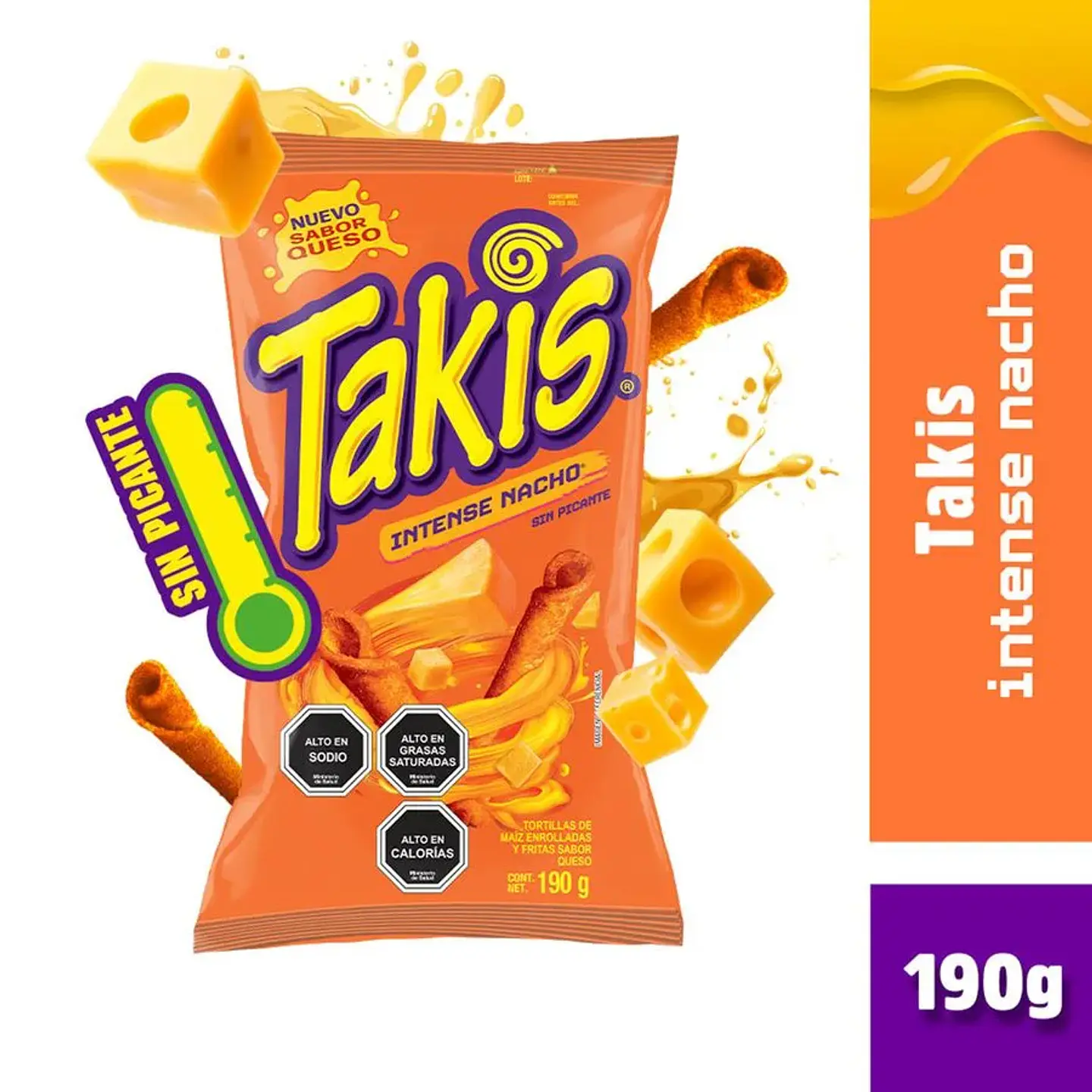 Takis Intense Nacho 190g 1