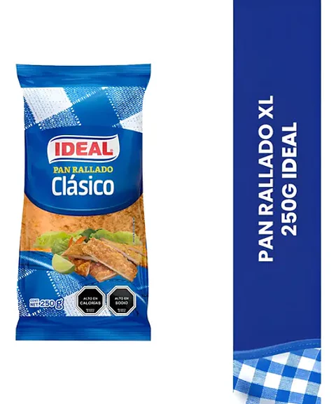 Pan Rallado Clásico Ideal 250g