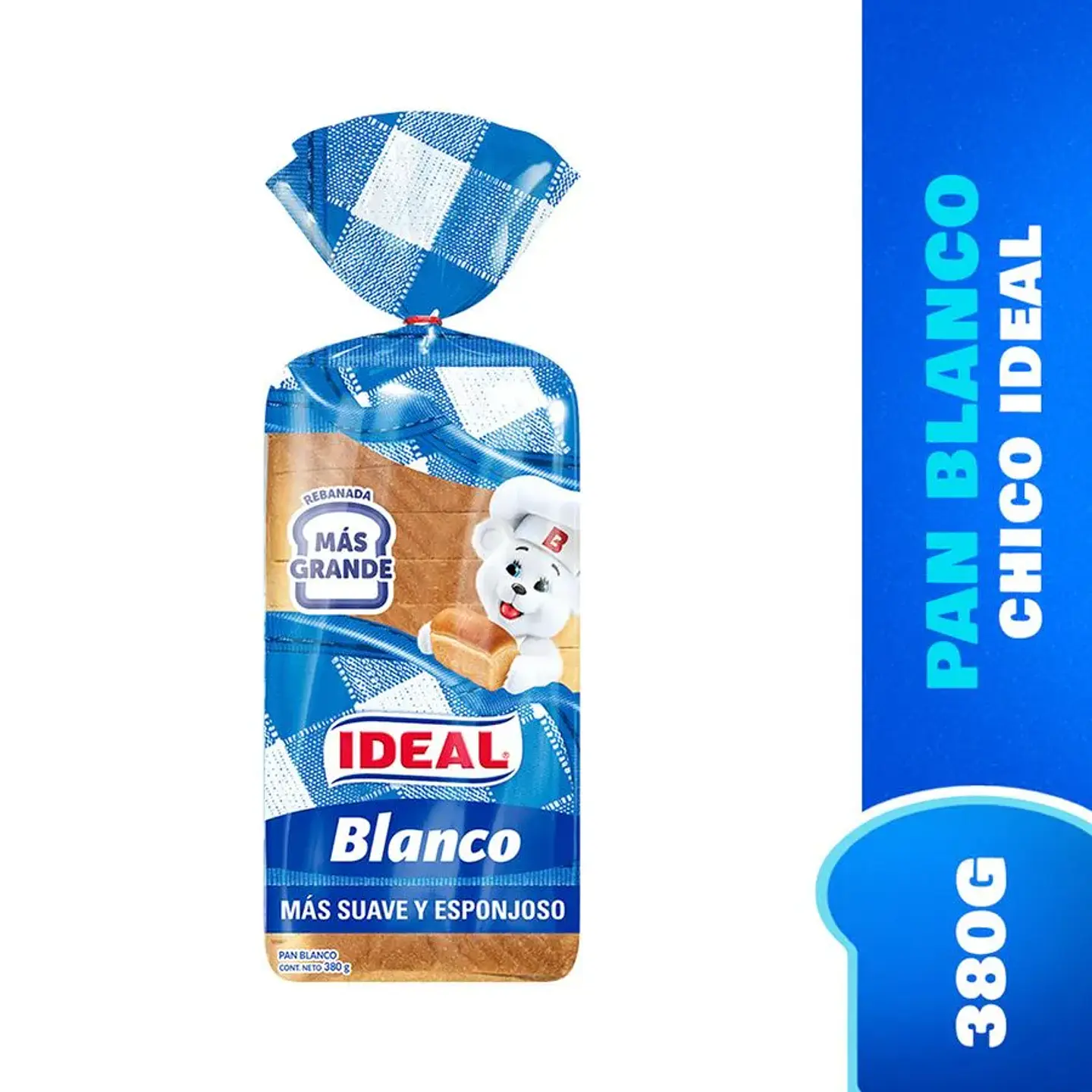 Pan Blanco Ideal 380g 1