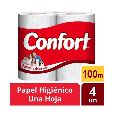 Confort 4 Rollos 100 m