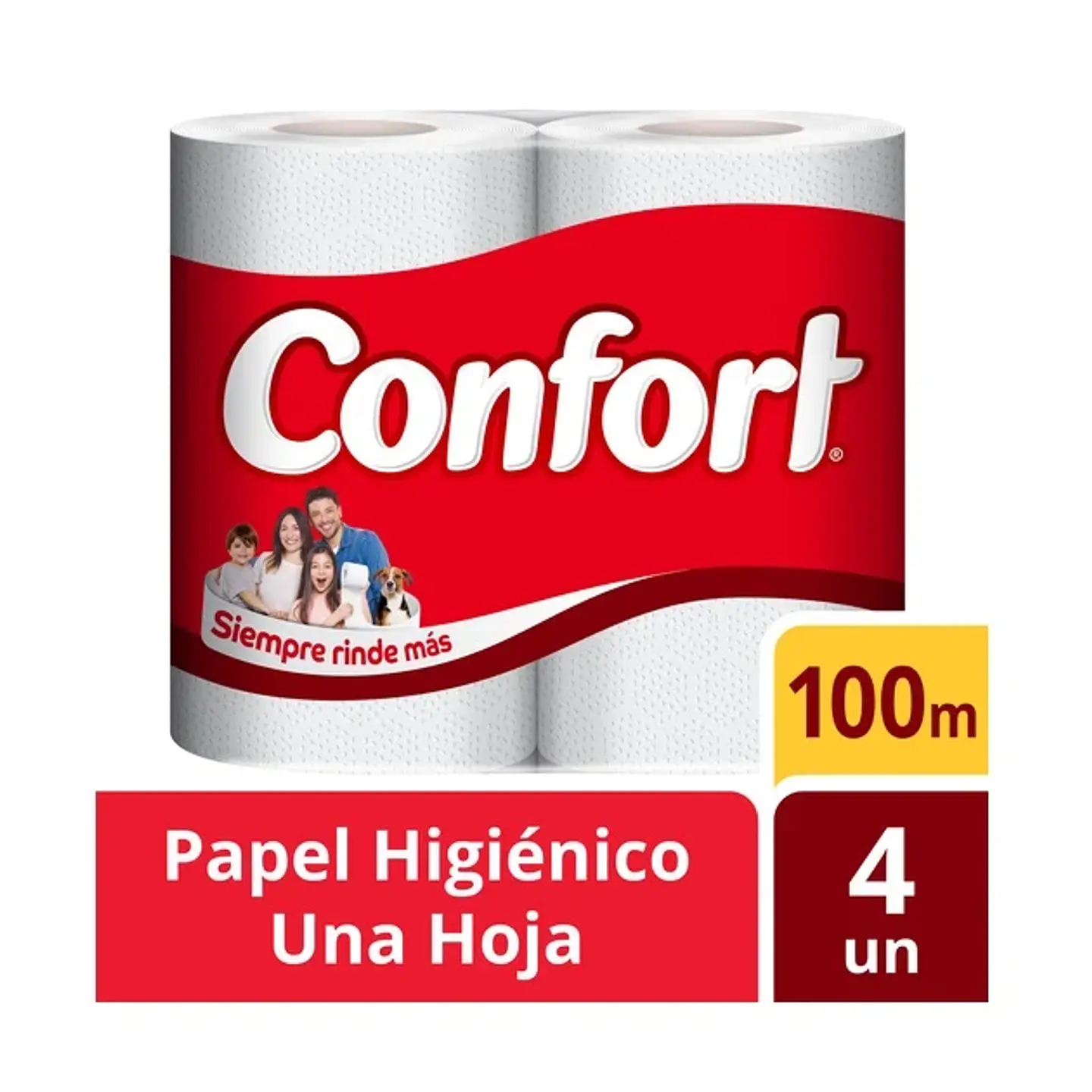 Confort 4 Rollos 100 m 1