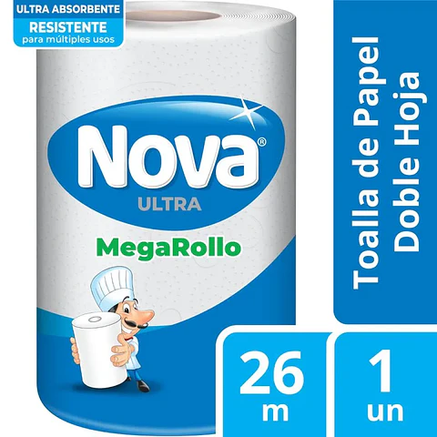 Toalla de Papel Nova Ultra MegaRollo 
