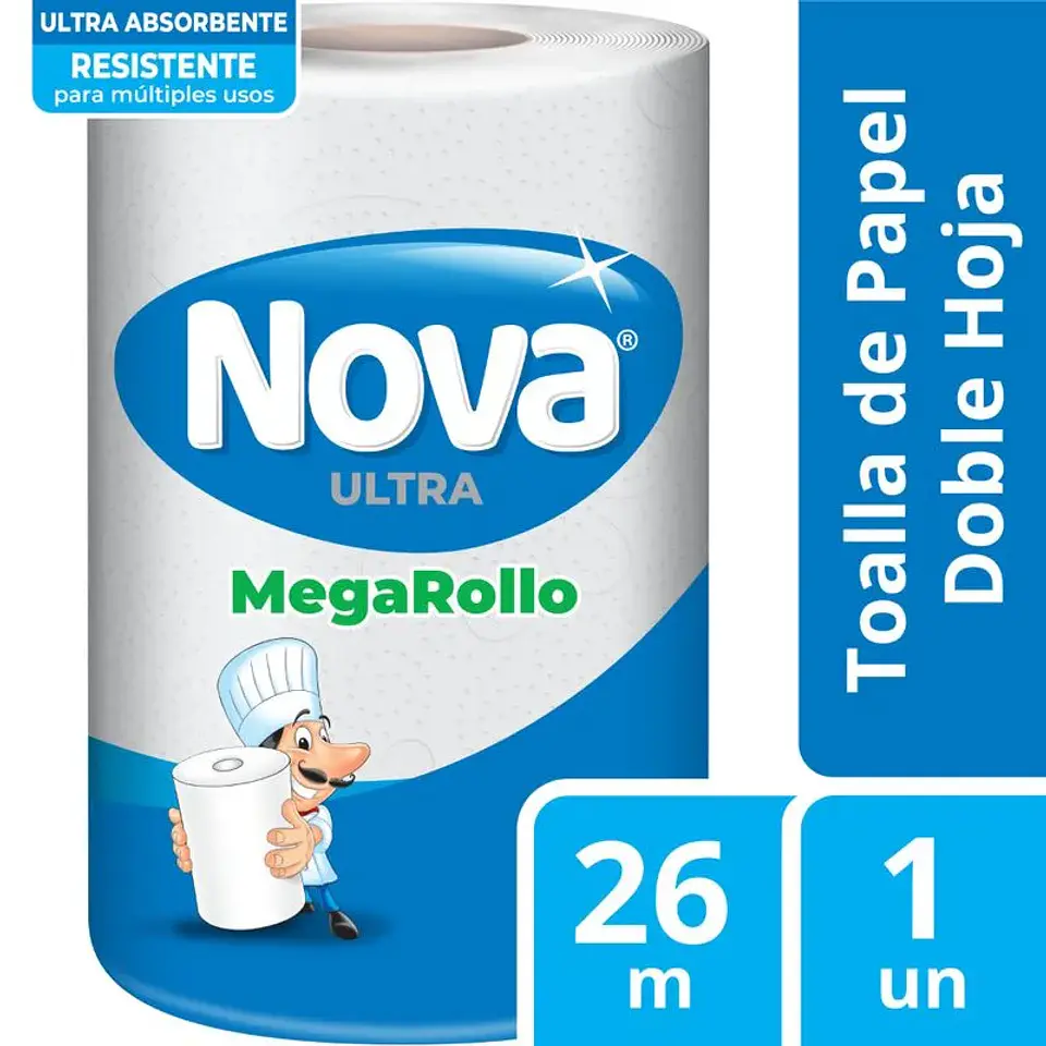 Toalla de Papel Nova Ultra MegaRollo  1