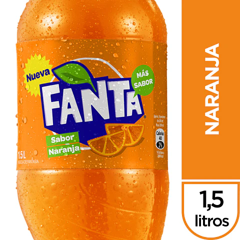 Fanta 1.5 Lts Desechable 