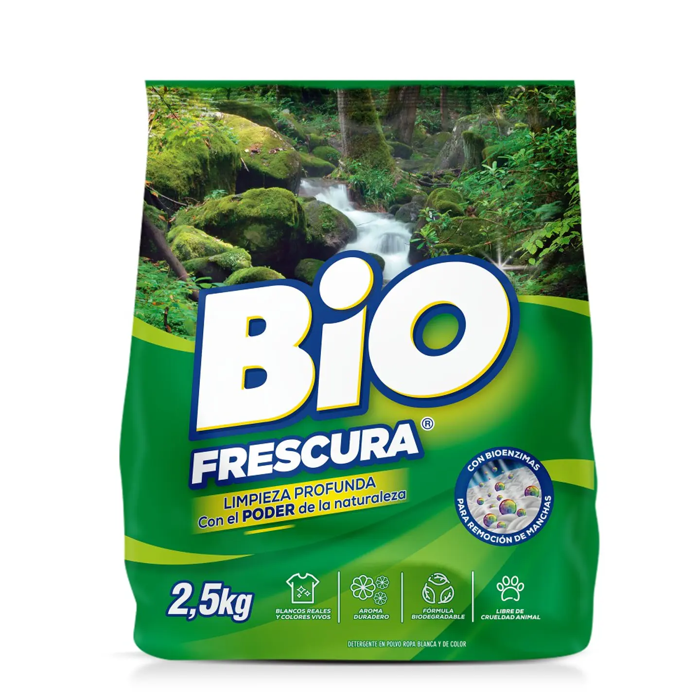Detergente Bio Frescura 2,5 Kg 1