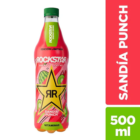 Rockstar Sandía Punch 500 ml