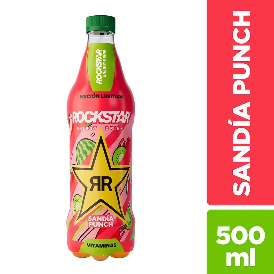 Rockstar Sandía Punch 500 ml 1