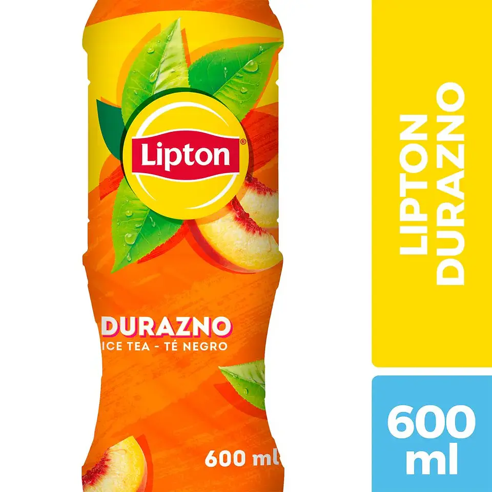 Lipton Durazno Ice Té Negro 600 ml 1