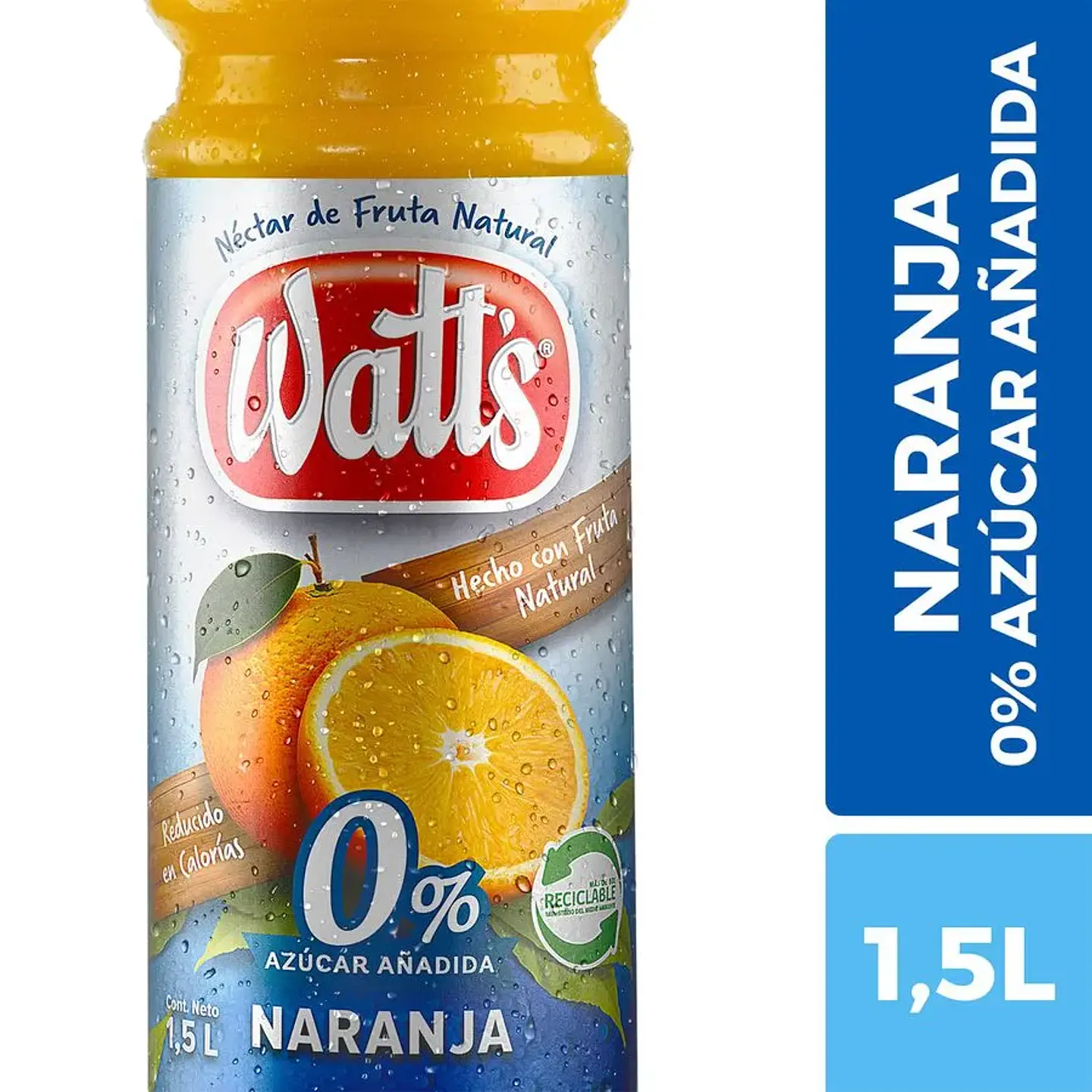 Watts Naranja 0% 1.5 Lts 1