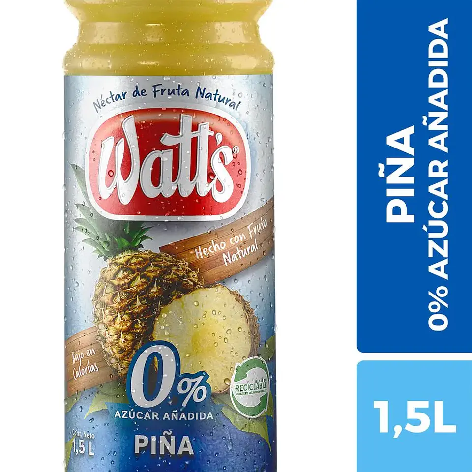 Watts Piña 0% 1.5 Lts 1
