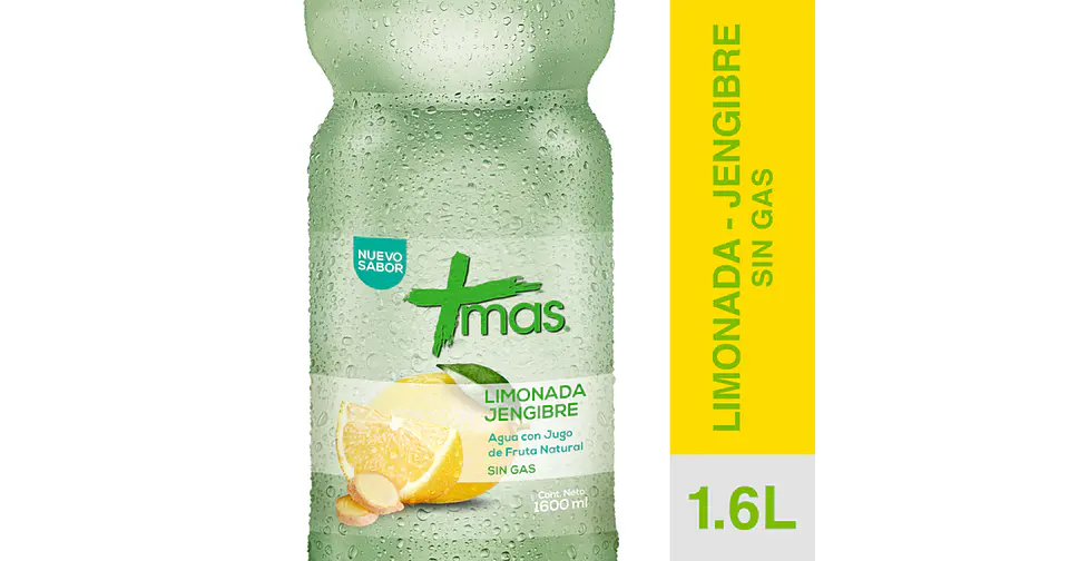 Mas Limonada Jengibre 1600 ml 1
