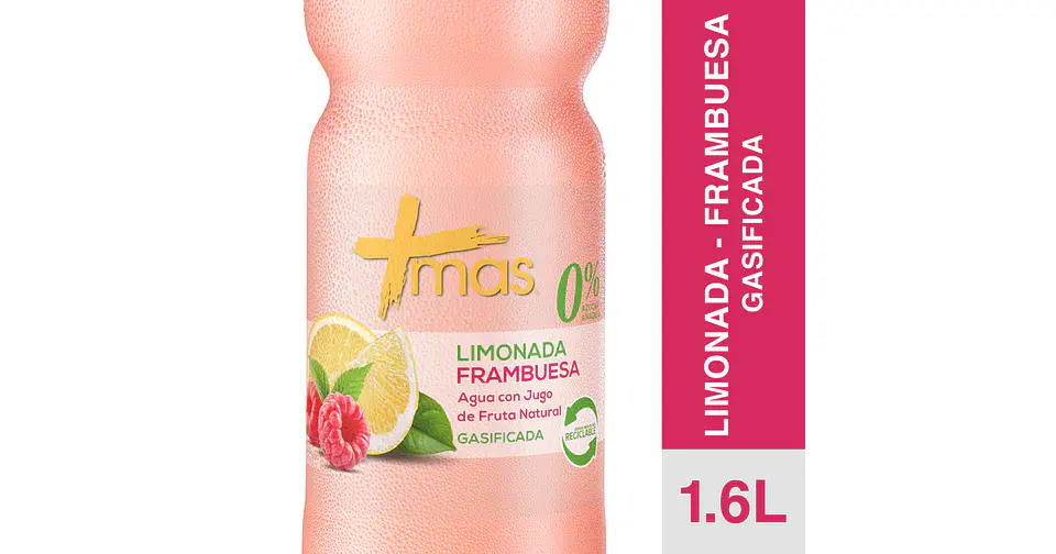 Mas Limonada Frambuesa 1600 ml 1