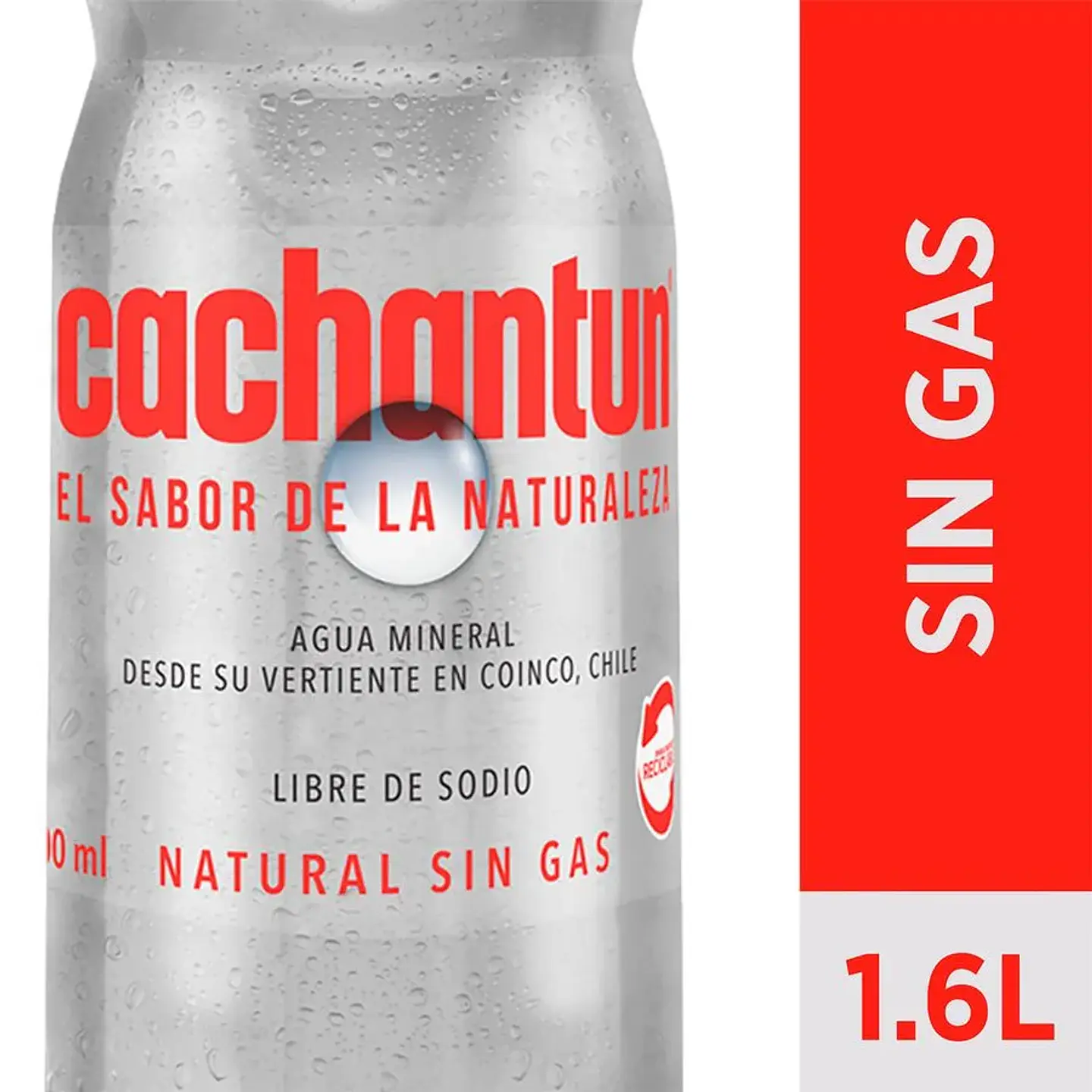 Cachantun Sin Gas 1600 ml 1