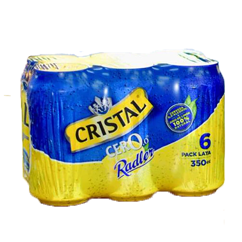 Cristal Cero Radler x6 un