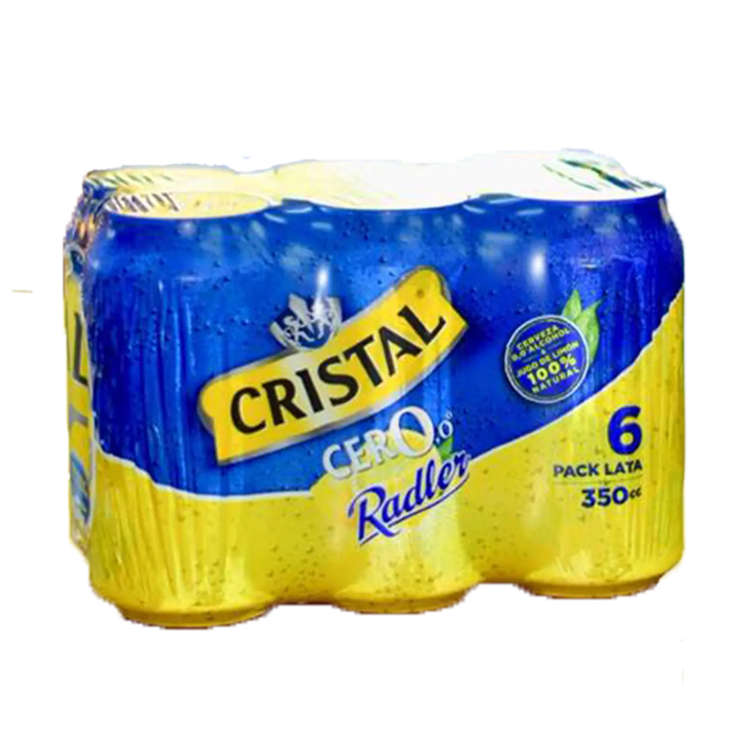 Cristal Cero Radler x6 un 1