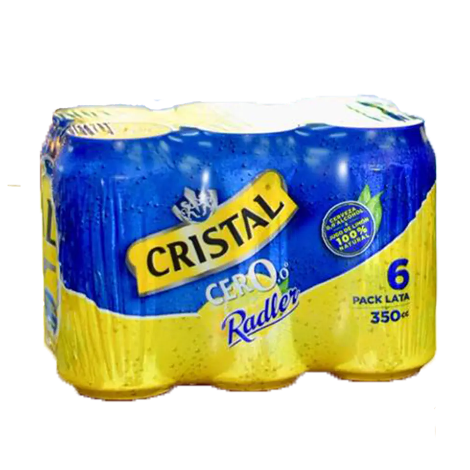 Cristal Cero Radler x6 un 1