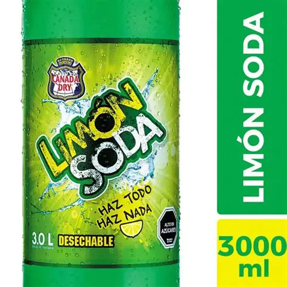Limón Soda 3 Lts Desechable 1