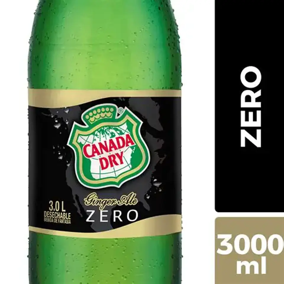 Canada Dry Zero 3 Lts Desechable 1