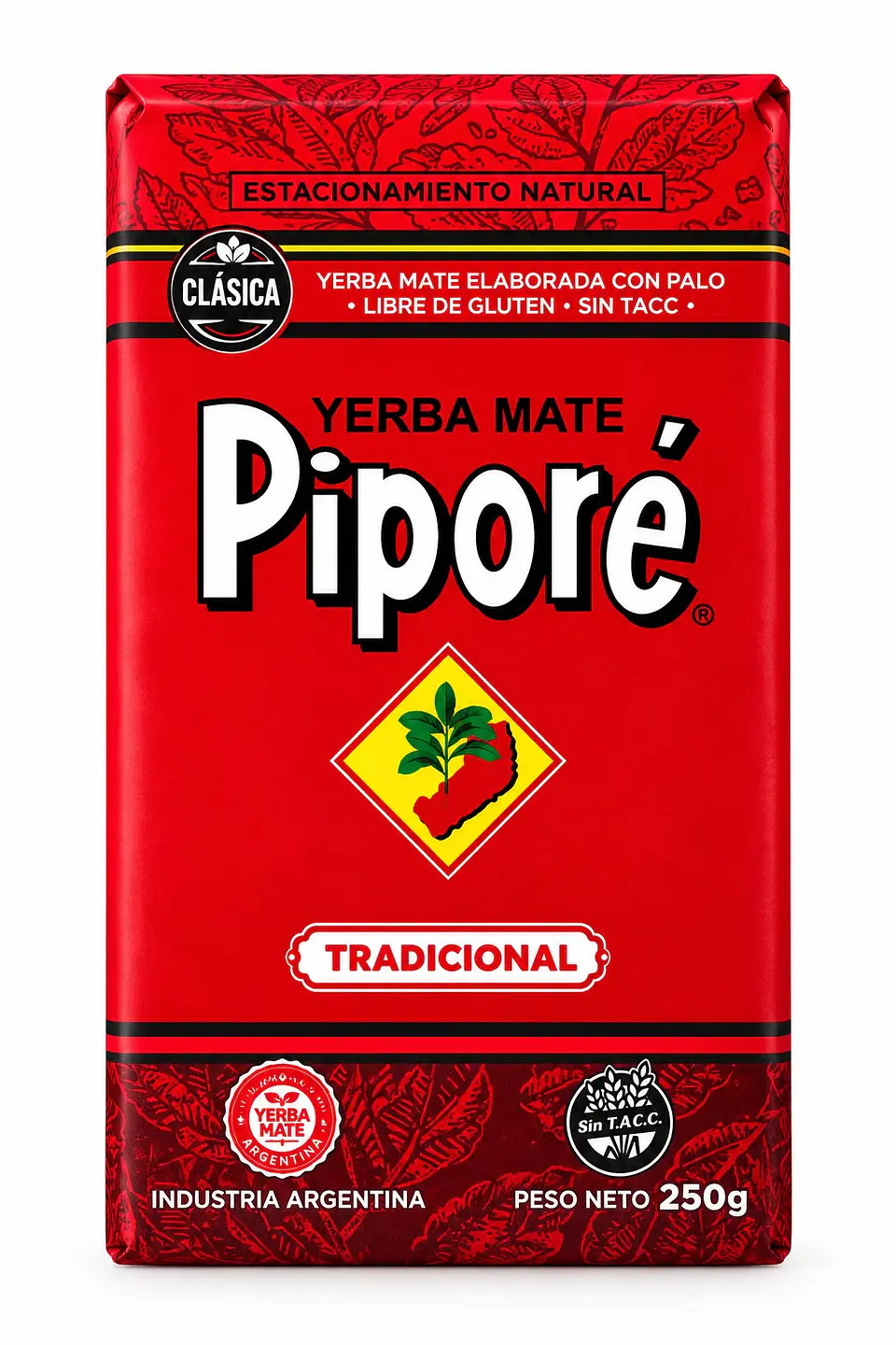 Yerba Mate Pipore 250g 1