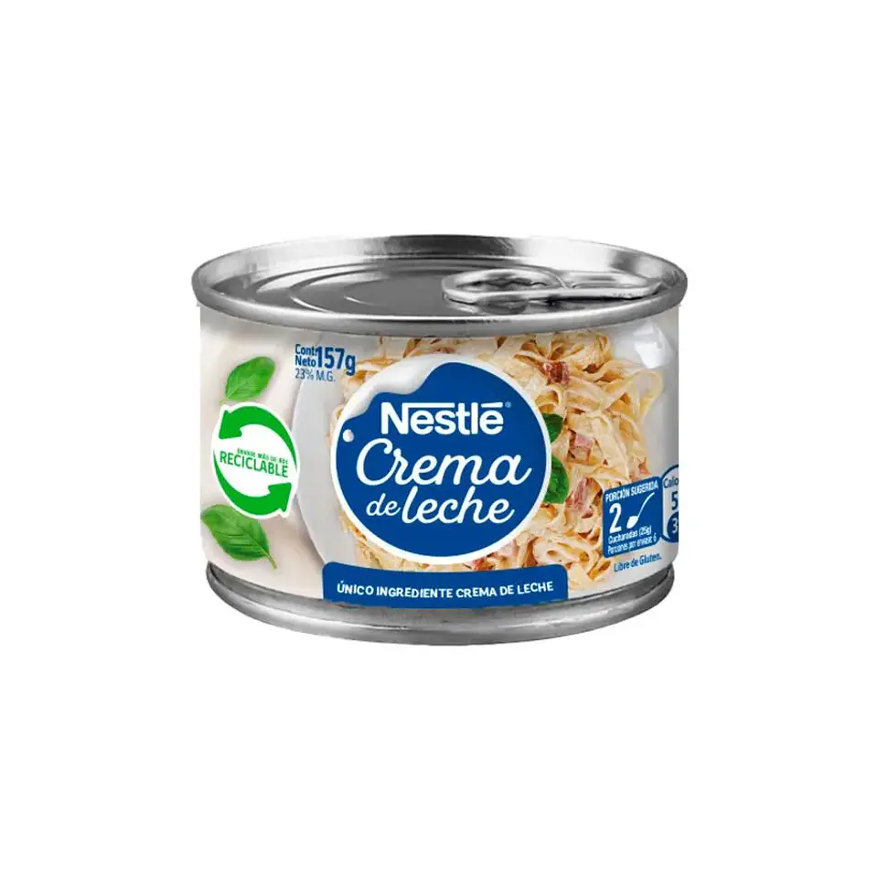 Crema de Leche Nestle 157g 1