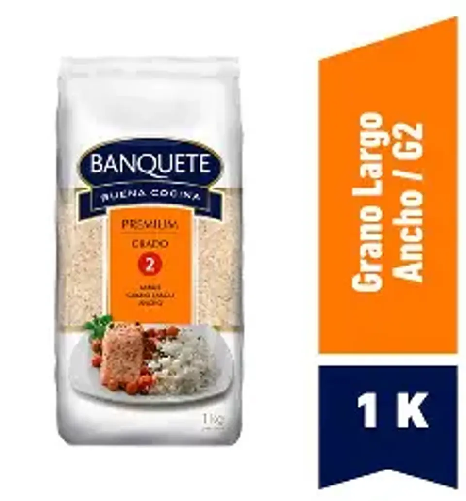 Arroz Grado 2 Banquete 1 kg 1