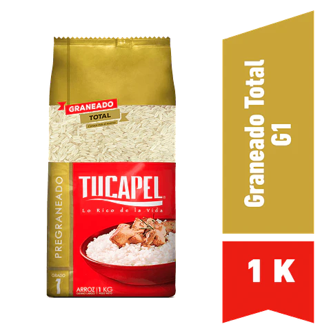 Arroz Pregraneado Tucapel 1 Kg
