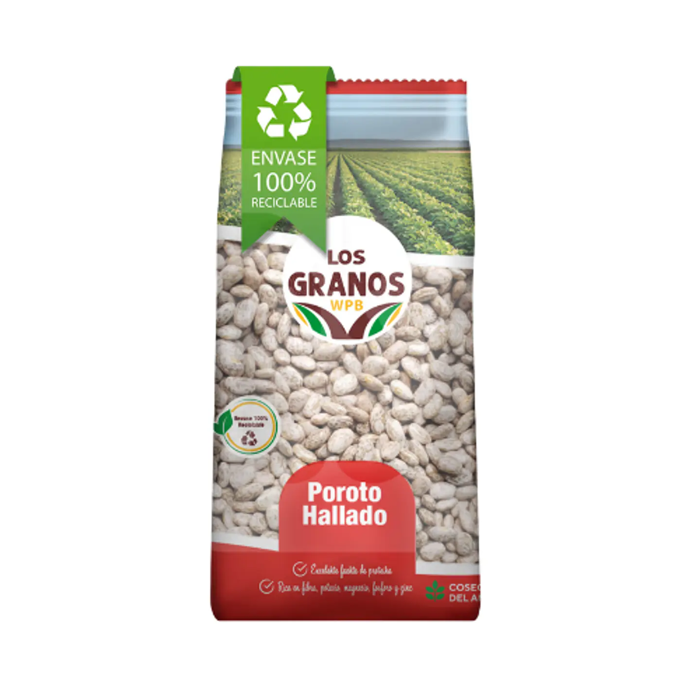 Poroto Hallado Los Granos 1 kg 1