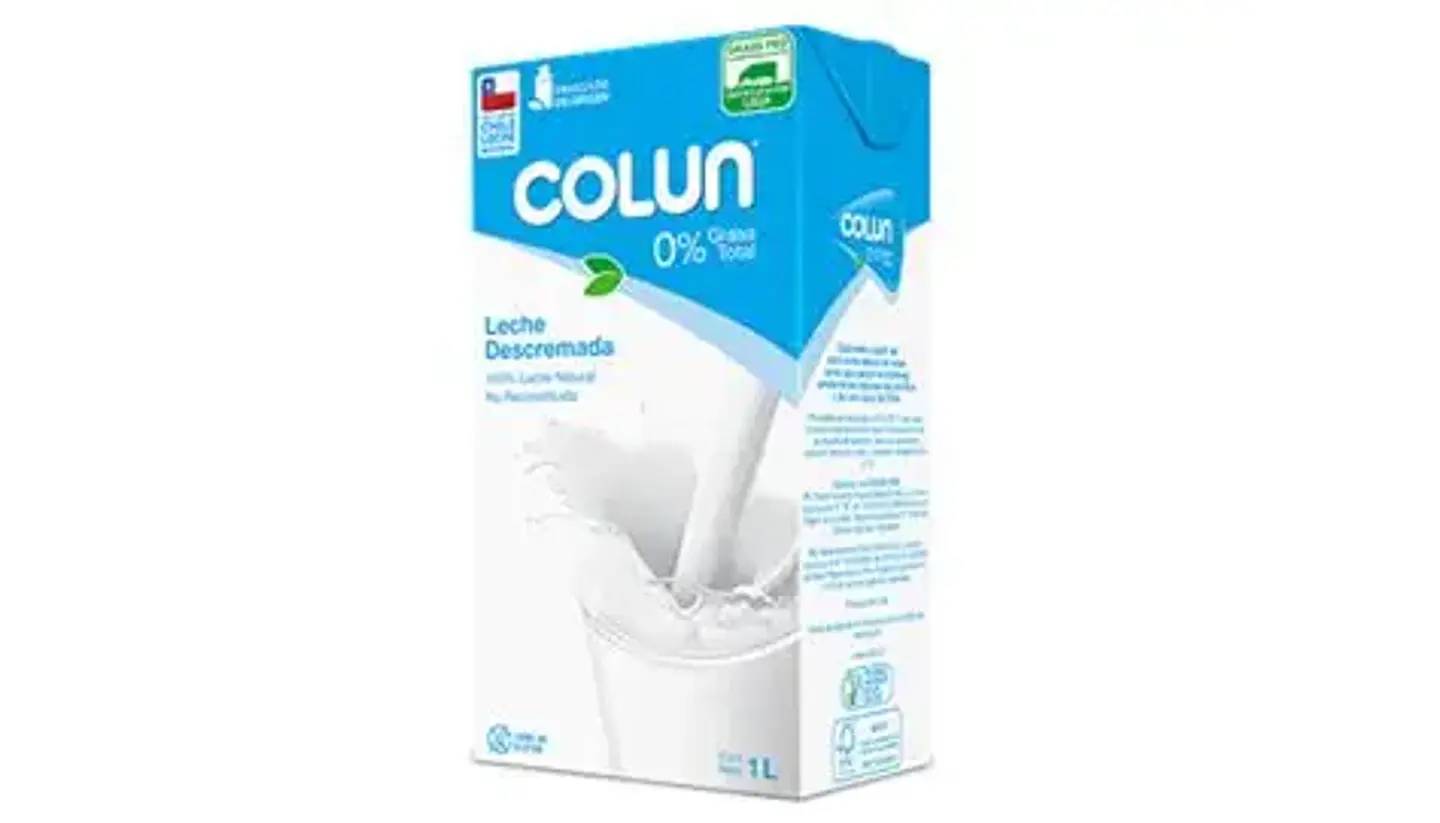 Leche Colun Descremada 1 Lt 1