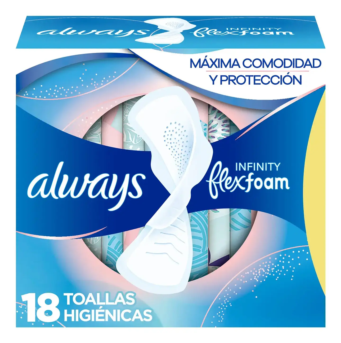 Toallas Higiénicas Always infinity Día 16 U 1