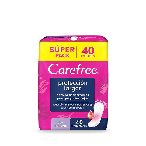 Protectores Diarios Carefree 40 Unidades